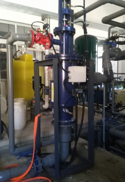 反沖洗過濾器應用現場