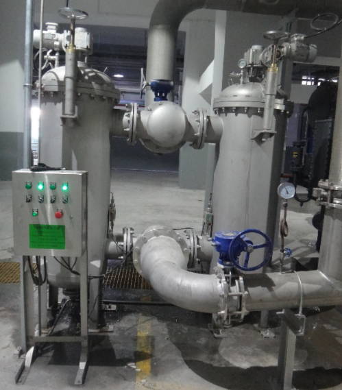 刷式過濾器設備應用現場