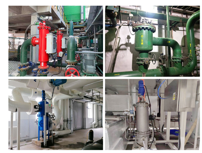 立式自清洗過濾器應用現場