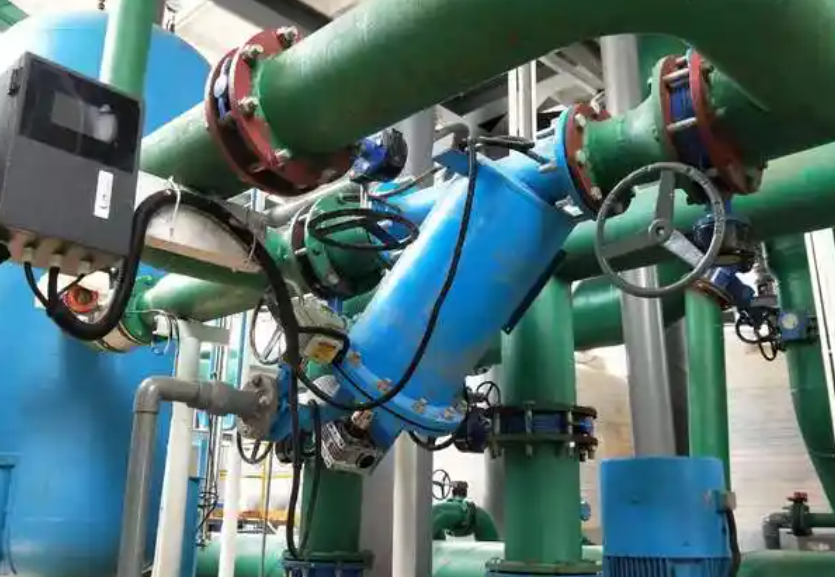 刷式過濾器設備應用現場