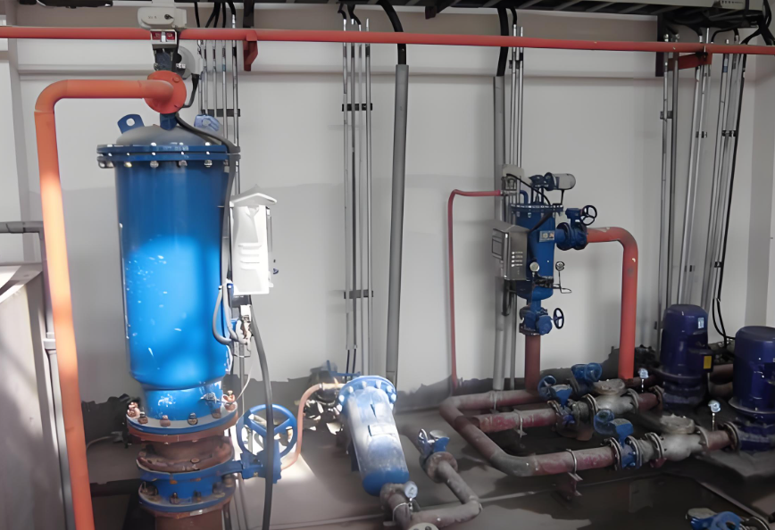 刷式全自動清洗過濾器應用現場 刷式全自動清洗過濾器應用現場