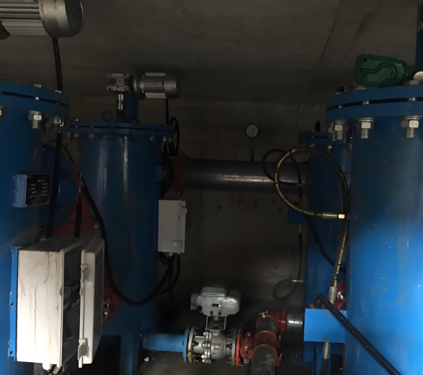 全自動自清洗過濾器應用安裝現場