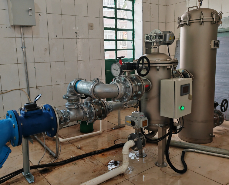 吸吮式自清洗過濾器應用現場 吸吮式自清洗過濾器應用現場