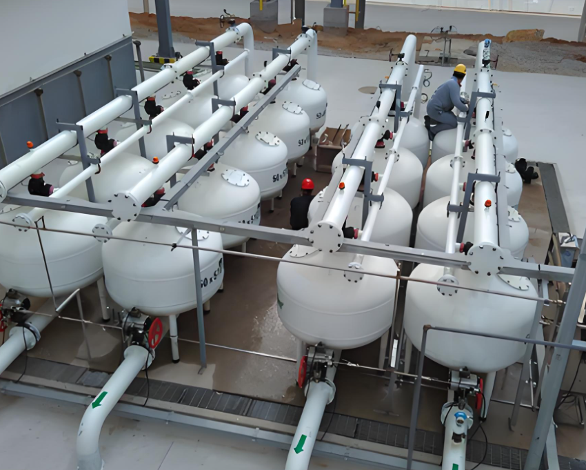 砂濾器設備應用現場 砂濾器設備應用現場