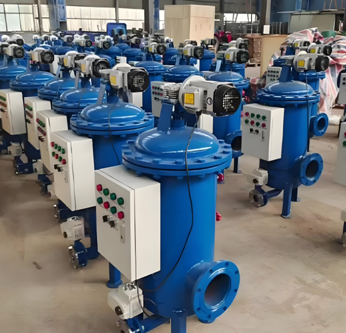 立式自清洗過濾器應用現場 立式自清洗過濾器應用現場